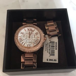 Michael Kors rhinestone watch